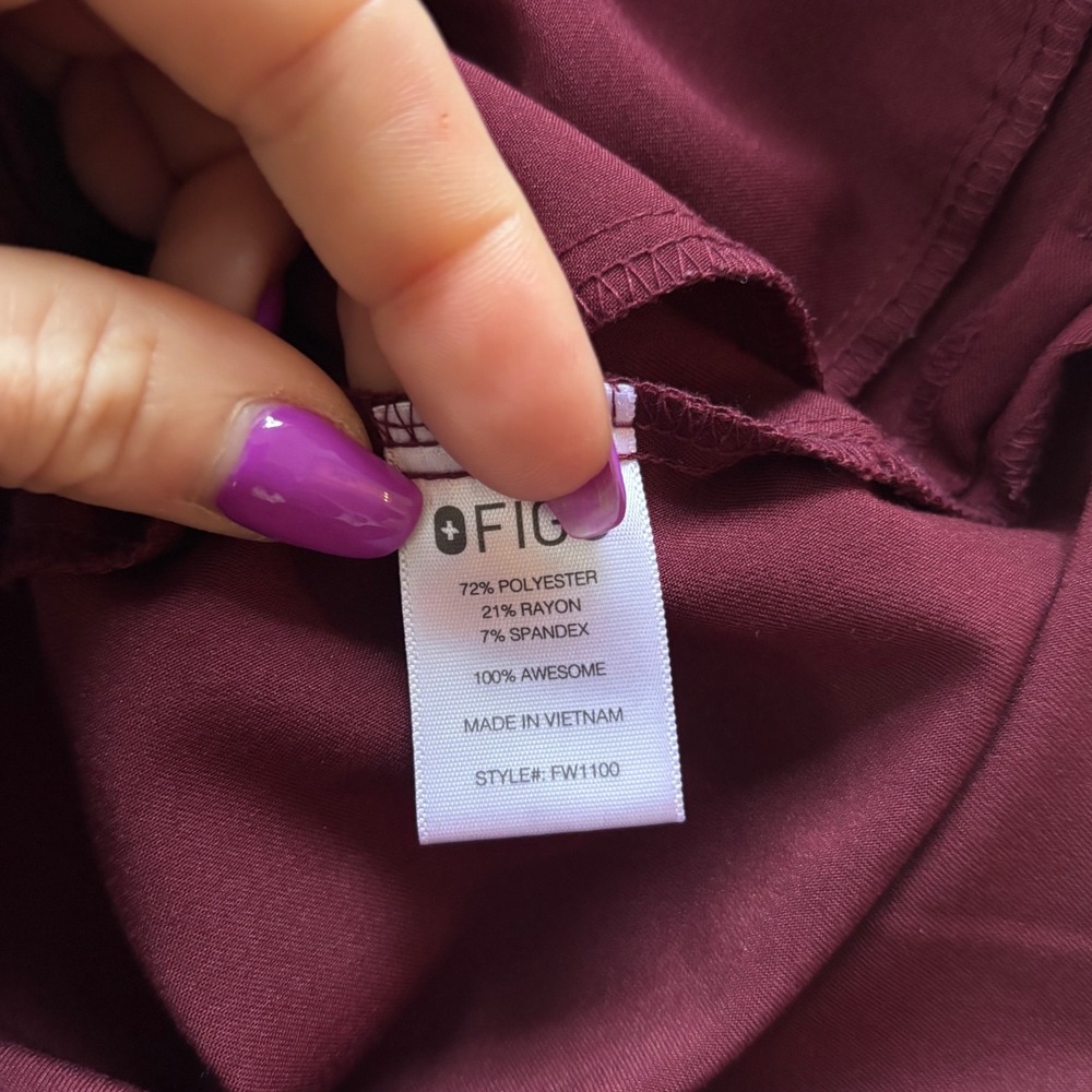 FIGS‎ Casma Three Pocket Scrub Top Small nurse hospital Workwear - Picture 5 of 6
